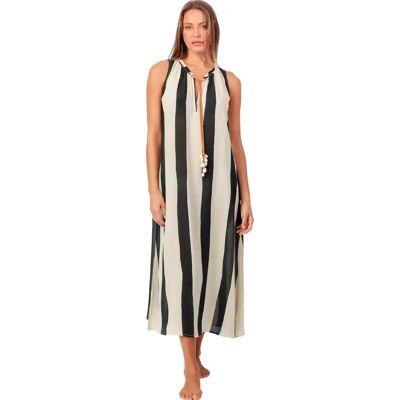 Robe femme Admas Waves Noir L - Publicité Robe femme Admas Waves Noir L - Publicité