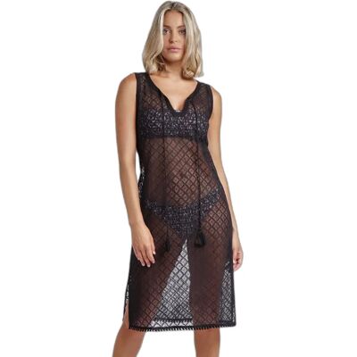 Robe basique sans manches femme Admas Noir M - Publicité Robe basique sans manches femme Admas Noir M - Publicité