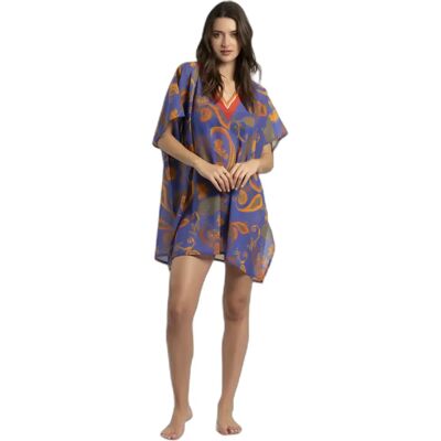Robe caftan violette femme Admas Violet L - Publicité Robe caftan violette femme Admas Violet L - Publicité