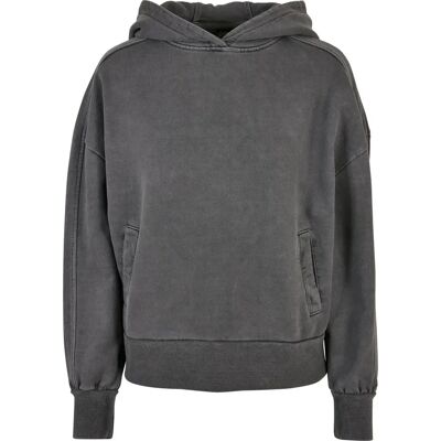 Sweatshirt à capuche femme Urban Classics Heavy Terry Garment Dye GT Noir 5XL - Publicité Sweatshirt à capuche femme Urban Classics Heavy Terry Garment Dye GT Noir 5XL - Publicité