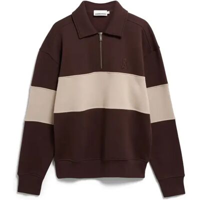 Sweatshirt rayé femme Armedangels Marron XL - Publicité Sweatshirt rayé femme Armedangels Marron XL - Publicité