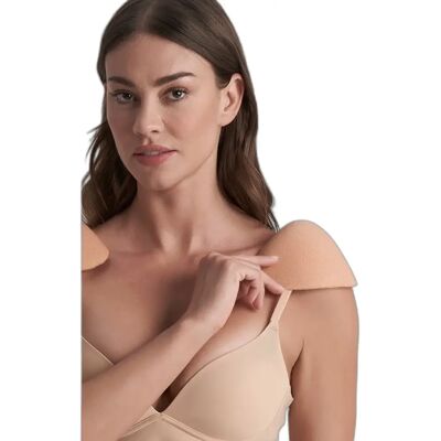 Coussinets d'épaules femme Bye Bra Beige TU - Publicité Coussinets d'épaules femme Bye Bra Beige TU - Publicité