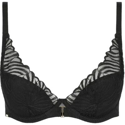 Soutien-gorge coque plongeante femme Chantelle Legend Noir 90F - Publicité Soutien-gorge coque plongeante femme Chantelle Legend Noir 90F - Publicité