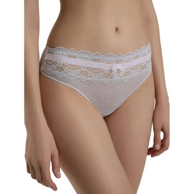 Tanga taille basse femme Conte Elegant Flirt TP6126 Bleu XS - Publicité Tanga taille basse femme Conte Elegant Flirt TP6126 Bleu XS - Publicité