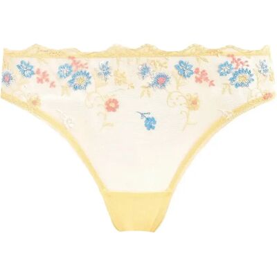 Tanga femme Huit Amour D'été Jaune L - Publicité Tanga femme Huit Amour D'été Jaune L - Publicité