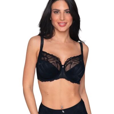 Soutien-gorge femme Luna Melody Noir 105E - Publicité Soutien-gorge femme Luna Melody Noir 105E - Publicité