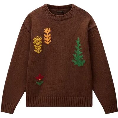 Pull Napapijri D-Trad Marron L - Publicité Pull Napapijri D-Trad Marron L - Publicité
