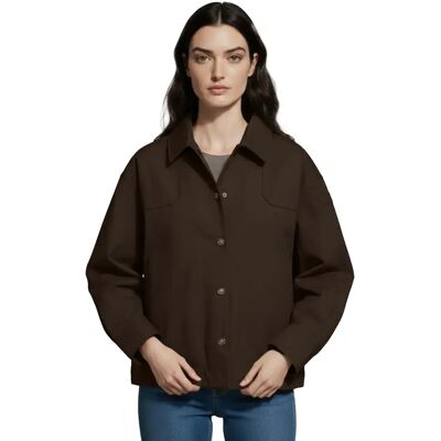 Surchemise femme Napapijri Asko Marron L - Publicité Surchemise femme Napapijri Asko Marron L - Publicité