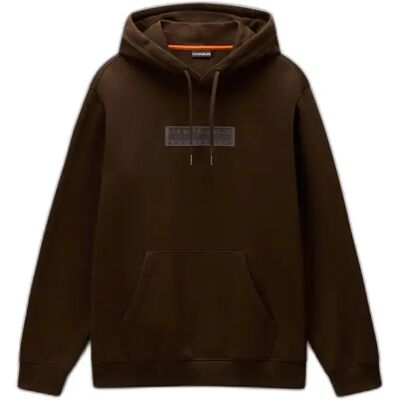 Sweatshirt Napapijri Box Logo Marron XS - Publicité Sweatshirt Napapijri Box Logo Marron XS - Publicité