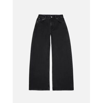 Jeans Wide Leg femme Nudie Jeans Sonic Sue Friendly Black Noir 30x30 - Publicité Jeans Wide Leg femme Nudie Jeans Sonic Sue Friendly Black Noir 30x30 - Publicité