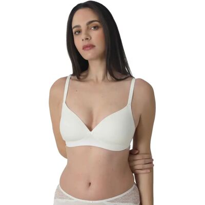 Soutien-gorge doux femme Sassa Blanc 100A - Publicité Soutien-gorge doux femme Sassa Blanc 100A - Publicité