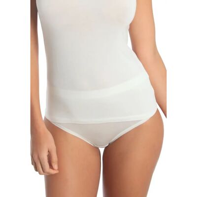 Culotte femme Sassa Midi Lovely Skin Blanc 48 - Publicité Culotte femme Sassa Midi Lovely Skin Blanc 48 - Publicité