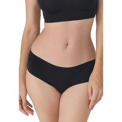 Culotte femme Sassa Midi Bonded Micro Noir M - Publicité Culotte femme Sassa Midi Bonded Micro Noir M - Publicité