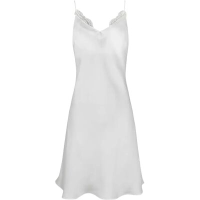 Robe nuisette décolleté V femme Selmark Matilda mariage Blanc 90B - Publicité Robe nuisette décolleté V femme Selmark Matilda mariage Blanc 90B - Publicité