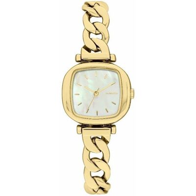 Montre femme Komono Moneypenny Revolt Doré 22/24x10 mm - Publicité Montre femme Komono Moneypenny Revolt Doré 22/24x10 mm - Publicité