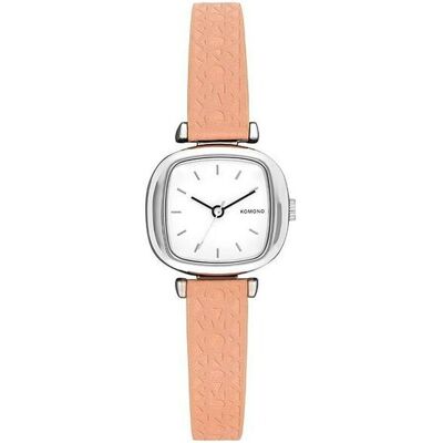 Montre femme Komono Moneypenny Monogram Rose 22/24x7,6x10 mm - Publicité Montre femme Komono Moneypenny Monogram Rose 22/24x7,6x10 mm - Publicité