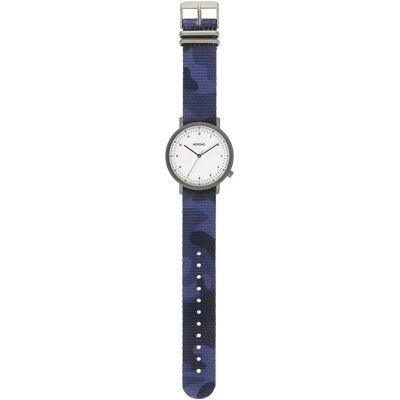 Montre Komono Lewis Camo Bleu TU - Publicité Montre Komono Lewis Camo Bleu TU - Publicité