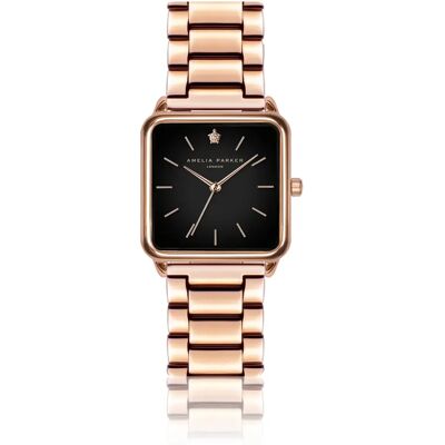Montre femme Amelia Parker Night Plaza Link Doré 28 mm - Publicité Montre femme Amelia Parker Night Plaza Link Doré 28 mm - Publicité