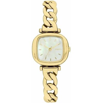 Montre femme Komono Moneypenny Revolt Doré 22/24x10 mm - Publicité Montre femme Komono Moneypenny Revolt Doré 22/24x10 mm - Publicité