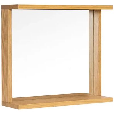 Miroir Hubsch Interior Base Naturel Beige 35x12x50 cm - Publicité Miroir Hubsch Interior Base Naturel Beige 35x12x50 cm - Publicité