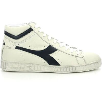 Baskets Diadora Game L Hi Waxed Blanc 37 - Publicité Baskets Diadora Game L Hi Waxed Blanc 37 - Publicité