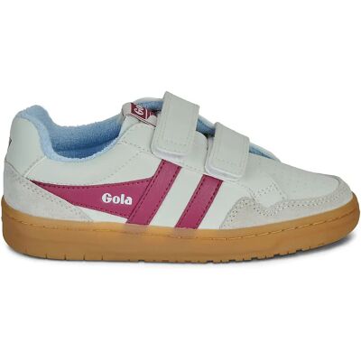 Baskets enfant Gola Eagle Strap Blanc 35 - Publicité Baskets enfant Gola Eagle Strap Blanc 35 - Publicité