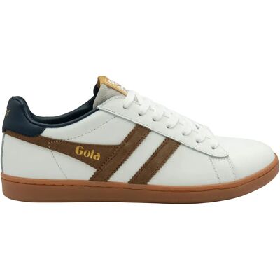 Baskets cuir Gola Equipe II Blanc 44 - Publicité Baskets cuir Gola Equipe II Blanc 44 - Publicité