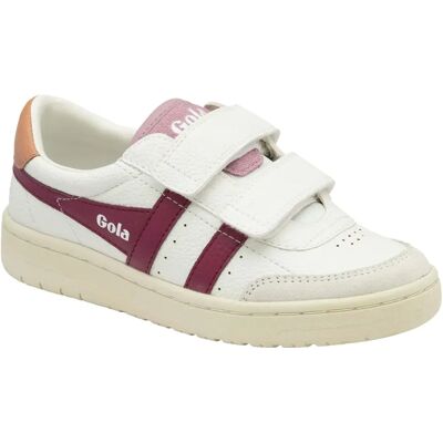 Baskets enfant Gola Falcon Strap Blanc 37 - Publicité Baskets enfant Gola Falcon Strap Blanc 37 - Publicité