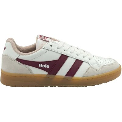 Baskets femme Gola Eagle 86 Blanc 36 - Publicité Baskets femme Gola Eagle 86 Blanc 36 - Publicité
