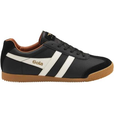 Baskets Gola Harrier Leather Noir 45 - Publicité Baskets Gola Harrier Leather Noir 45 - Publicité