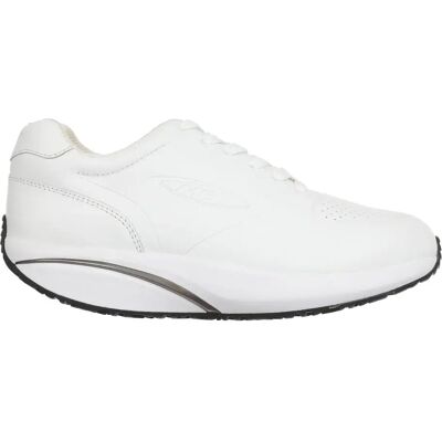 Baskets en cuir femme MBT 1997 Blanc 42 - Publicité Baskets en cuir femme MBT 1997 Blanc 42 - Publicité