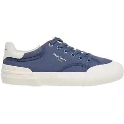 Baskets femme Pepe Jeans Taylor Basic Bleu 36 - Publicité Baskets femme Pepe Jeans Taylor Basic Bleu 36 - Publicité