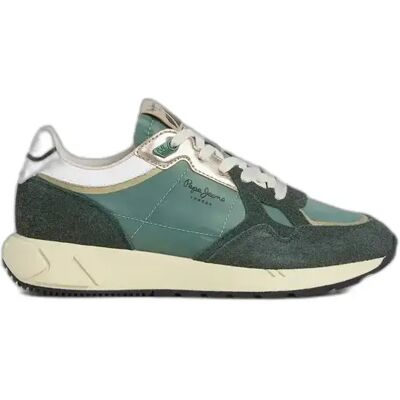 Baskets femme Pepe Jeans Marlon Metal Vert 36 - Publicité Baskets femme Pepe Jeans Marlon Metal Vert 36 - Publicité