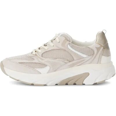 Baskets en maille nubuck nacré femme Gabor Rollingsoft Beige 43 - Publicité Baskets en maille nubuck nacré femme Gabor Rollingsoft Beige 43 - Publicité