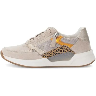 Baskets en velours maille nacré femme Gabor Rollingsoft Leo Beige 38,5 - Publicité Baskets en velours maille nacré femme Gabor Rollingsoft Leo Beige 38,5 - Publicité