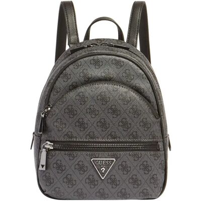 Sac à dos avec logo femme Guess Manhattan II Noir TU - Publicité Sac à dos avec logo femme Guess Manhattan II Noir TU - Publicité