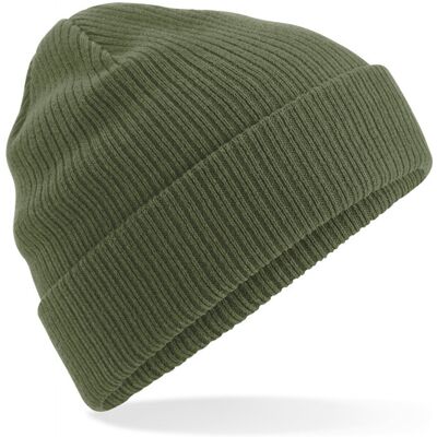 Bonnet coton biologique femme Beechfield Vert TU - Publicité Bonnet coton biologique femme Beechfield Vert TU - Publicité