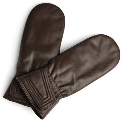 Moufles en cuir femme Markberg Marion Marron L - Publicité Moufles en cuir femme Markberg Marion Marron L - Publicité