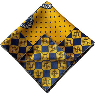 Foulard en soie femme Ralu Fine Art Anchors Aweigh Jaune TU - Publicité Foulard en soie femme Ralu Fine Art Anchors Aweigh Jaune TU - Publicité