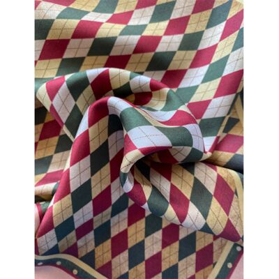 Foulard en soie femme Ralu Fine Art Arlequin Multicolore TU - Publicité Foulard en soie femme Ralu Fine Art Arlequin Multicolore TU - Publicité