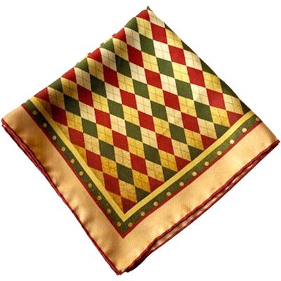 Foulard en soie femme Ralu Fine Art Arlequin Multicolore TU - Publicité Foulard en soie femme Ralu Fine Art Arlequin Multicolore TU - Publicité