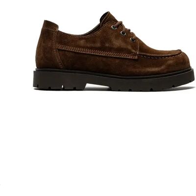 Derbie cuir Birkenstock Highwood Moc Lace Suede Marron 42 - Publicité Derbie cuir Birkenstock Highwood Moc Lace Suede Marron 42 - Publicité