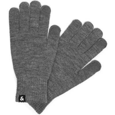 Gants Jack & Jones Knitted Gris TU - Publicité Gants Jack & Jones Knitted Gris TU - Publicité