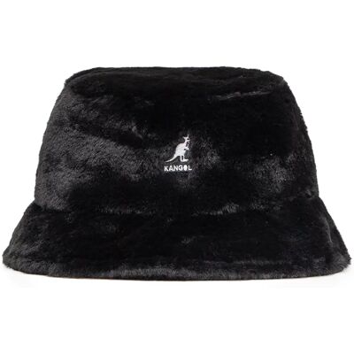 Bob fausse fourrure femme Kangol Noir M - Publicité Bob fausse fourrure femme Kangol Noir M - Publicité