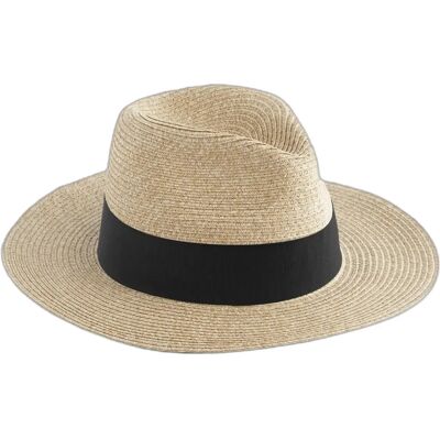 Chapeau femme Beechfield Fedora Beige M - Publicité Chapeau femme Beechfield Fedora Beige M - Publicité