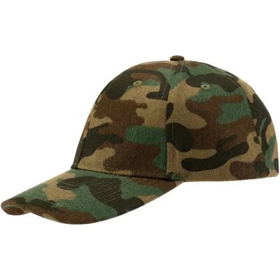 Casquette de baseball enfant Brandit Vert TU - Publicité Casquette de baseball enfant Brandit Vert TU - Publicité