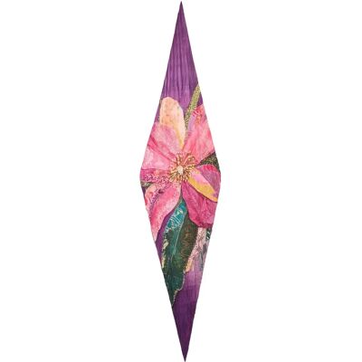 Foulard en soie motif floral femme Desigual Violet TU - Publicité Foulard en soie motif floral femme Desigual Violet TU - Publicité
