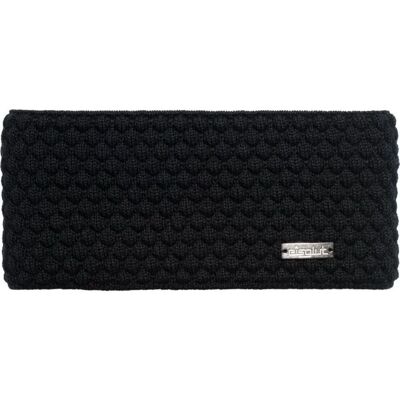 Bandeau femme Eisglut Minal Merino Noir TU - Publicité Bandeau femme Eisglut Minal Merino Noir TU - Publicité