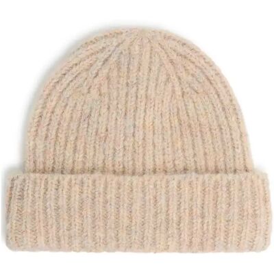 Bonnet femme Ichi Iaevika Beige TU - Publicité Bonnet femme Ichi Iaevika Beige TU - Publicité