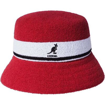 Bob Kangol Bermuda Stripe Rouge M - Publicité Bob Kangol Bermuda Stripe Rouge M - Publicité
